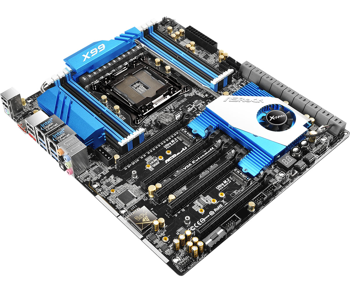 The ASRock X99 Extreme11 Review Eighteen SATA Ports with Haswell E